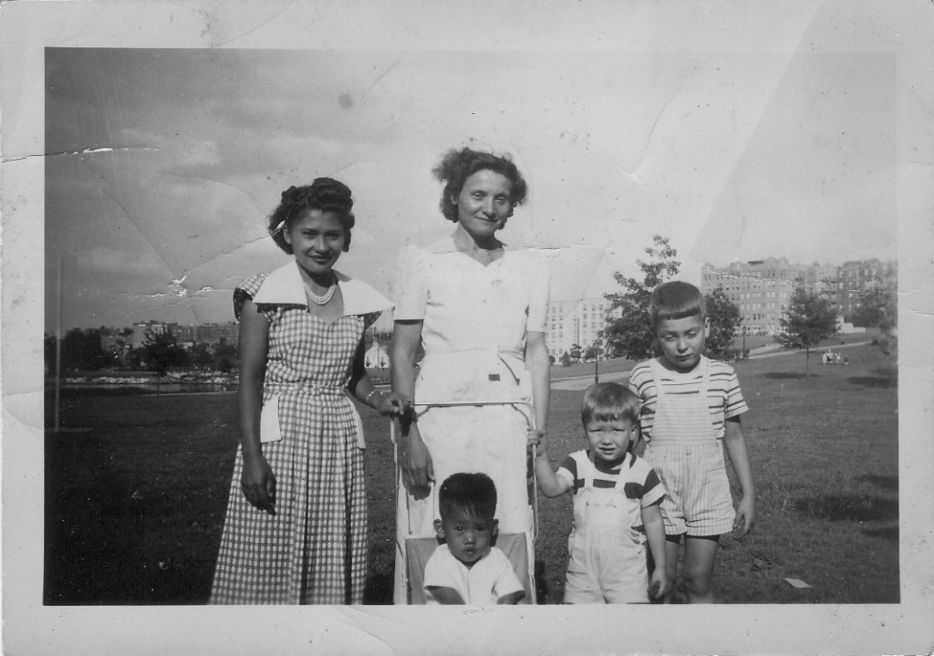 Inwood Park Meadow Fe Palafox, Emma, Eddie, Rolly, Herbie 1949 Inwood Park Meadow Fay Palafox, Emma, Eddie, Rolly, Herbie 1949