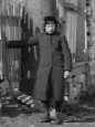 1892 photo of young woman in Inwood, New York. 