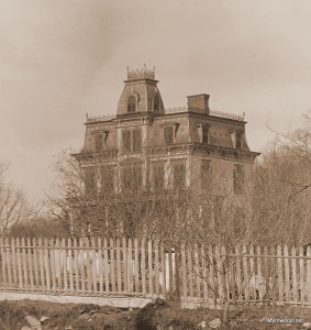 Spooky home behind Dyckman House, turn of century