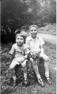 Inwood Pk w Herbie, Rolly 1951