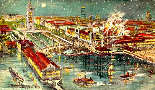 Coney Island's "Dreamland", 1905 designed by Kirby Petit and Green.