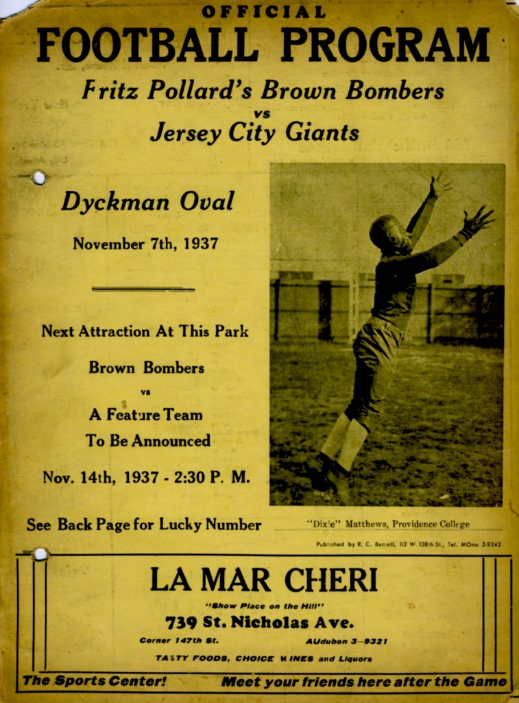 1937 Dyckman Oval poster.