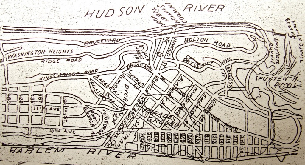 Map of Inwood, New York World, December 26, 1886