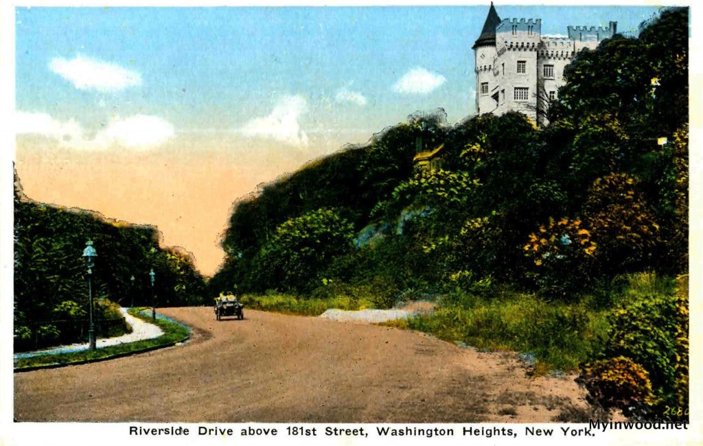 Riverside Drive with Paterno Castle on right.