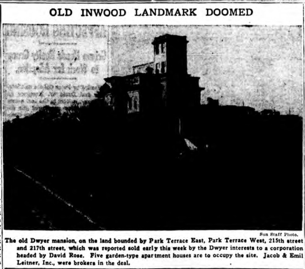 New York Sun, November 5, 1938.
