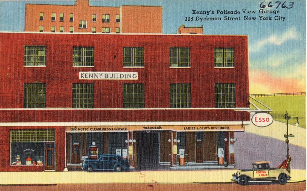 Kenny Building Postcard, 308 Dyckman Street