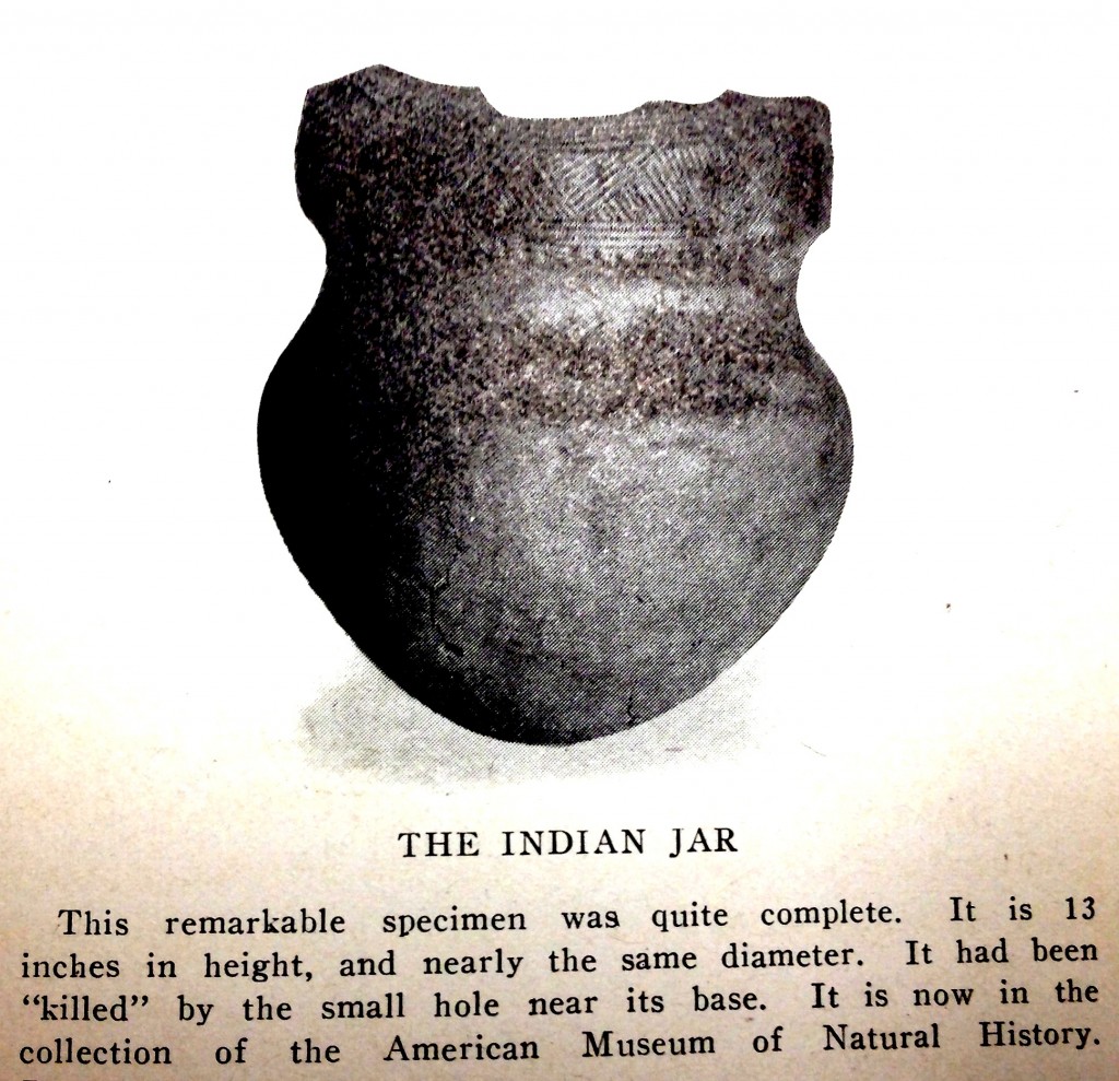 Native American Pottery discovered in Inwood by William Calver, Source: "Washington Heights, Manhattan: Its Eventful Past" by Reginald Pelham Bolton.