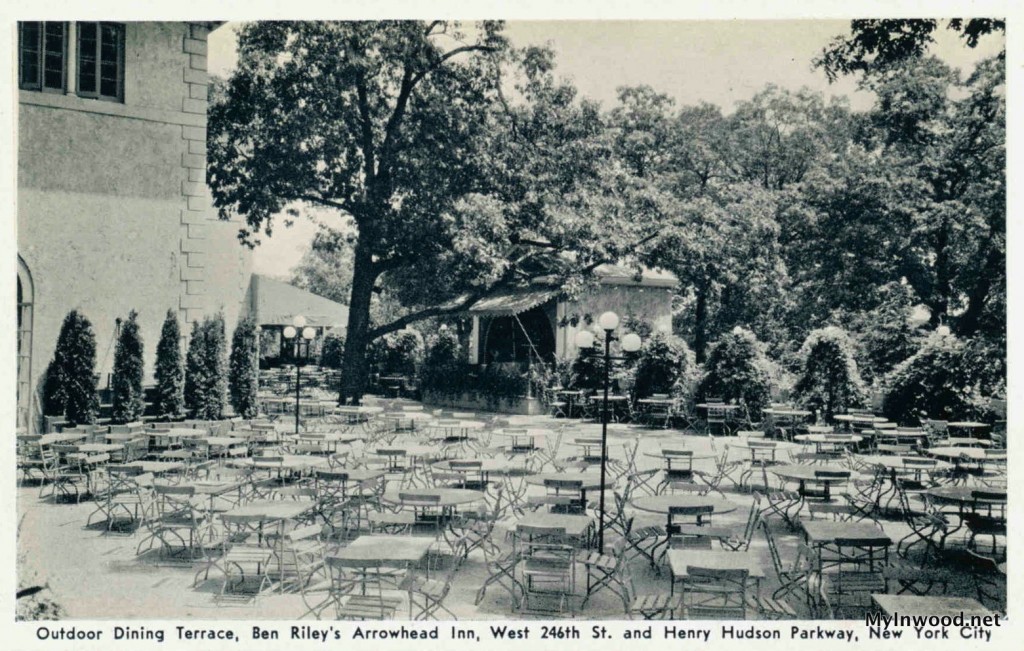 Ben Riley's Arrowhead Inn at West 246th Street postcard,1939. Ben Riley's Arrowhead Inn at West 246th Street postcard,1939.
