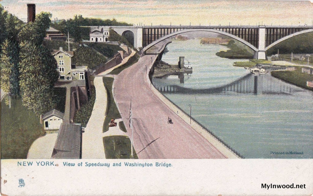 Harlem River Speedway Postcard. Harlem River Speedway Postcard.