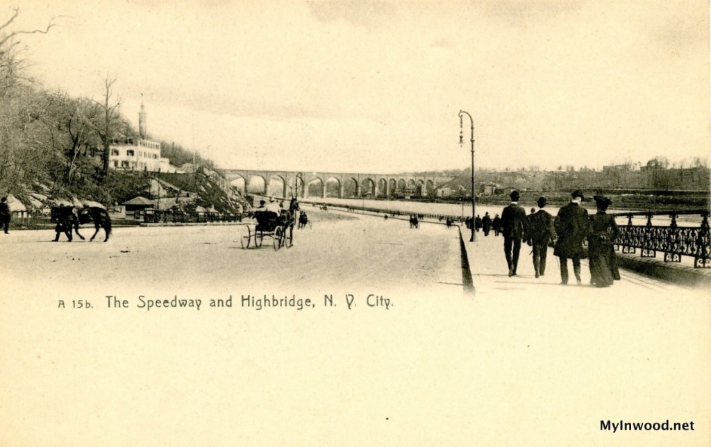 High Bridge and Harlem River postcard, 1906. High Bridge and Harlem River postcard, 1906.