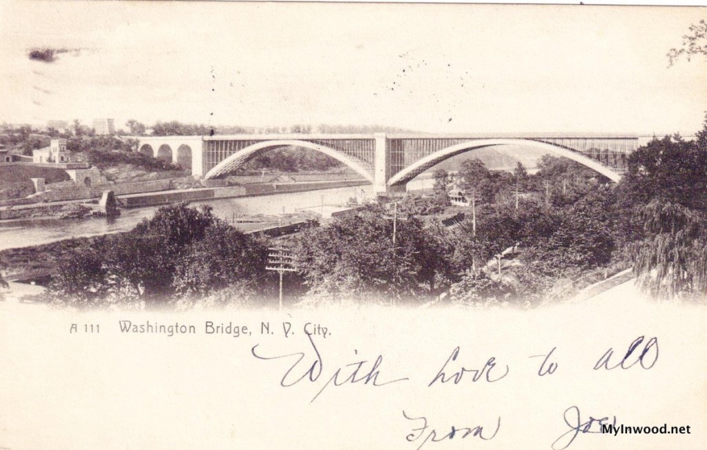High Bridge on the Harlem River Postcard, 1907. High Bridge on the Harlem River Postcard, 1907.