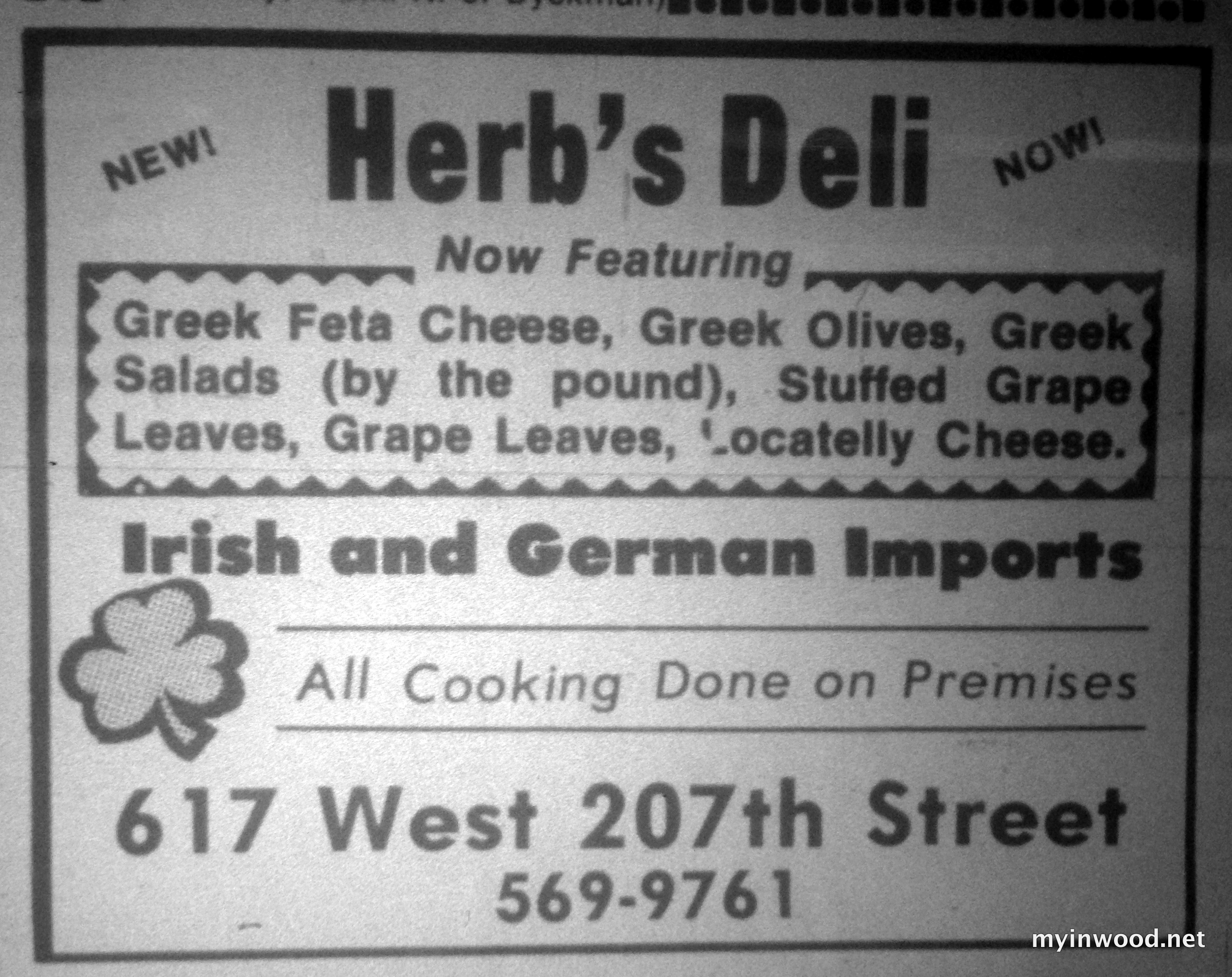 Inwood Business Advertisements 19751976 My Inwood