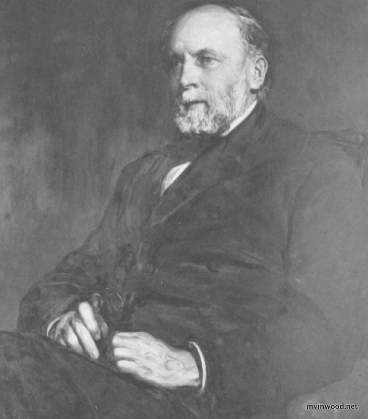 William Bradley Isham portrait from Warrensburgh Historical Society.