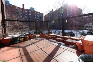 Private Terrace of 72 Park Terrace West, E48.