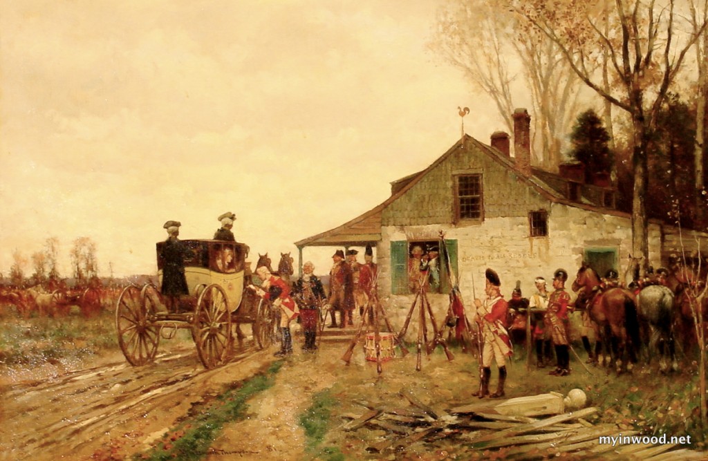 Alfred Wordsworth Thompson, Halt at the Outpost, 1881.