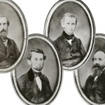 Brooks Brothers in 1850. Left to right: Edward, Elisha, Daniel and John.