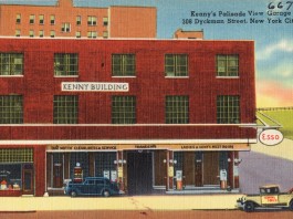 Kenny Building Postcard, Inwood