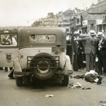 1931 shootout on Dyckman Street near Sherman Avenue, Acme News Pictures (Collection of Cole Thompson).