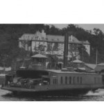 Dyckman Street Ferry.  Old Jewish Memorial Hospital in the background.