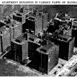 1939 aerial shot of Park Terrace Gardens, New York Times, August 13, 1939