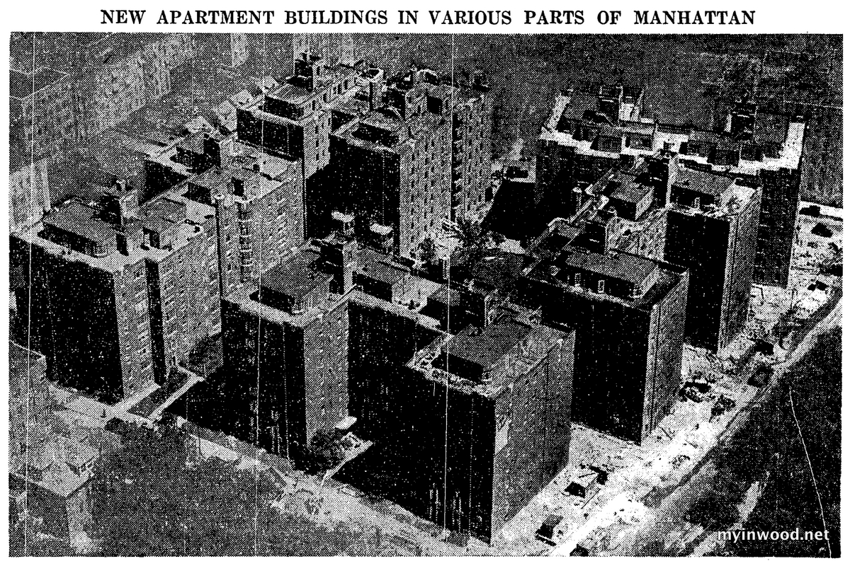 Park Terrace Gardens, New York Times, August 13, 1939.