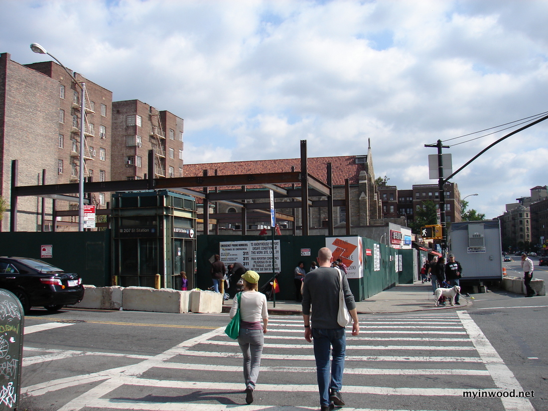 West 207th Street and Broadway, September 20, 2014.