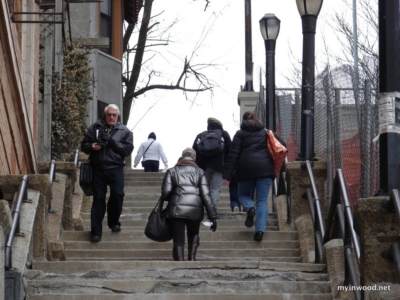 215th Street stairs, 3/17/2014