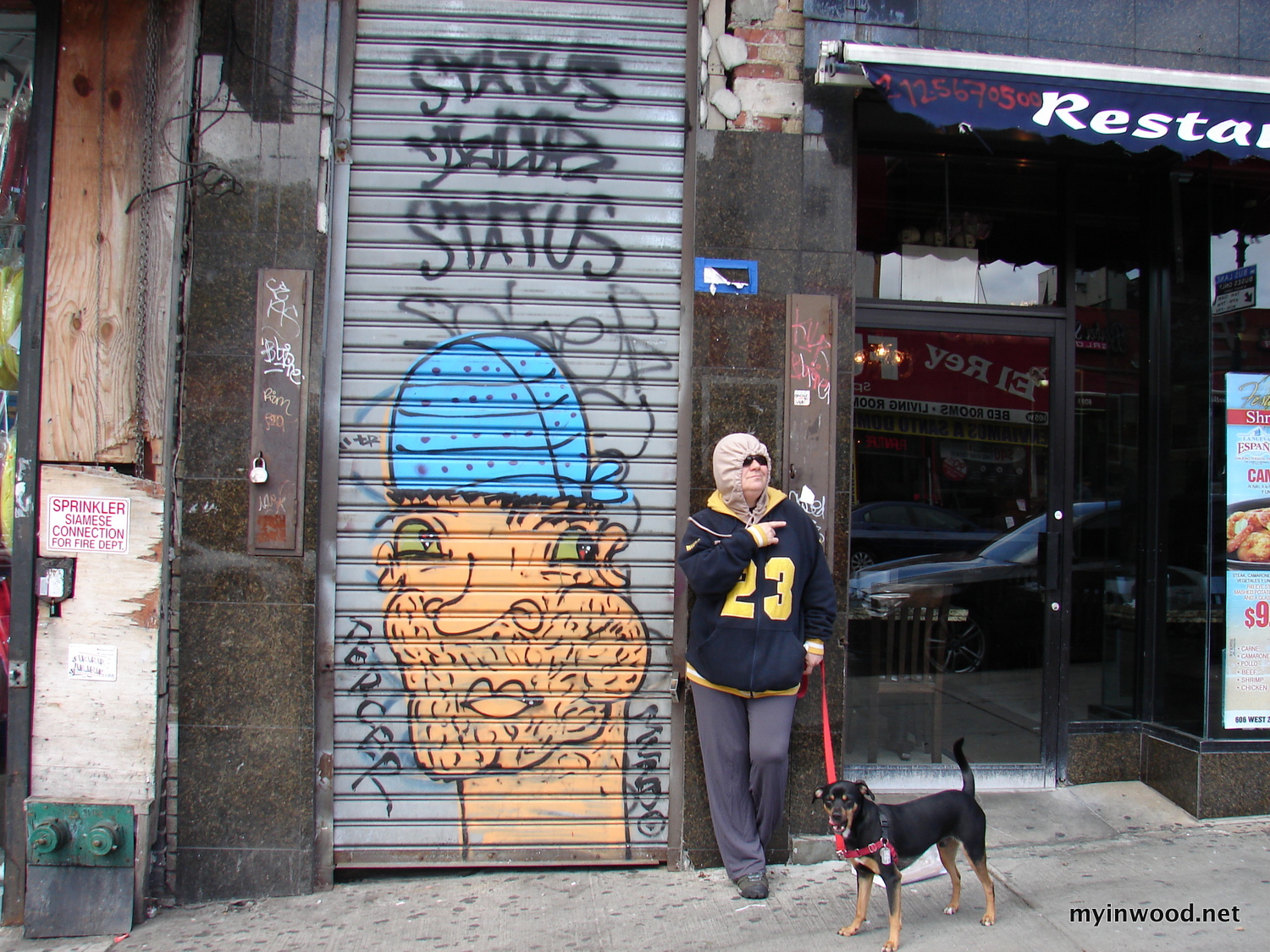 604 West 207th Street, 2014 Inwood, NYC Graffiti