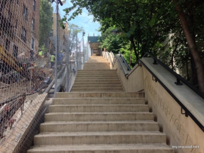 215th Street stairs, 7/17/2015