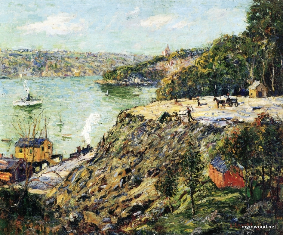 Across the River, Ernest Lawson, 1910