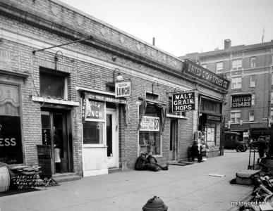 Brew Store, West 20th Street and Vermilyea, 1926, NYHS.