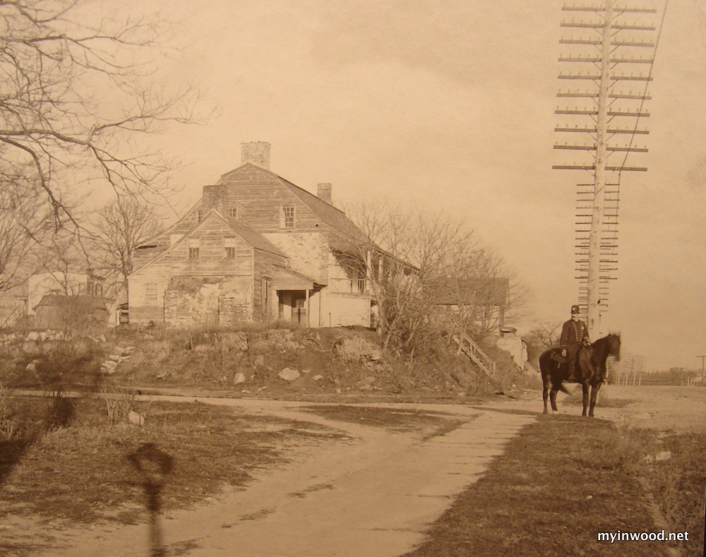 Dyckman House in 1890's, photo by James Reuel Smith.