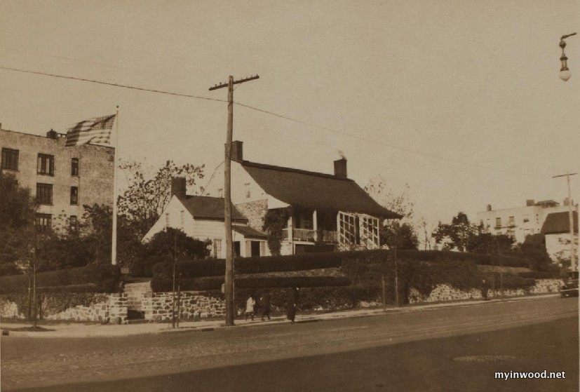 Dyckman House in 1923.