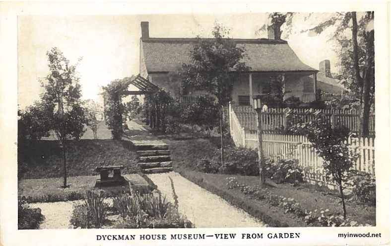 Dyckman House postcard.