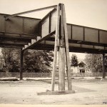 Elevated track under construction, 1904, NYHS-001