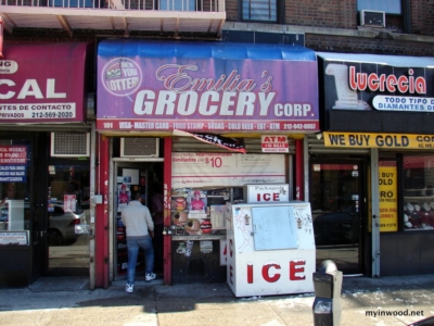 Emilia’s Grocery, 101 Sherman Avenue, 2014.