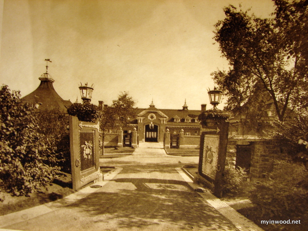 Entrance to the Stable and Garage on Estate of CKG Billings.