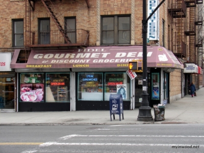 Fidel Gourment Deli, 4879 Broadway, 2014.