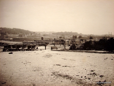 Fort George Hill looking north, 1904, NYHS.