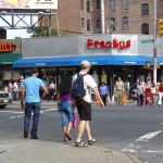 Freakys, Dyckman Street and Broadway in 2005