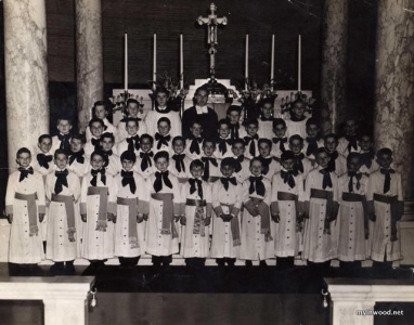 Good Shepherd choir circa 1945.