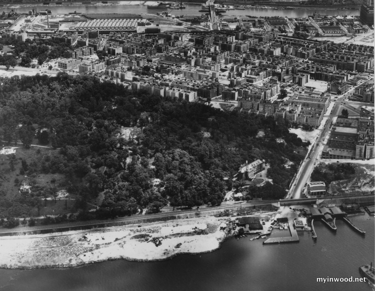 Inwood Hill Park,  Ferry terminal,  Dyckman Street, 1935.