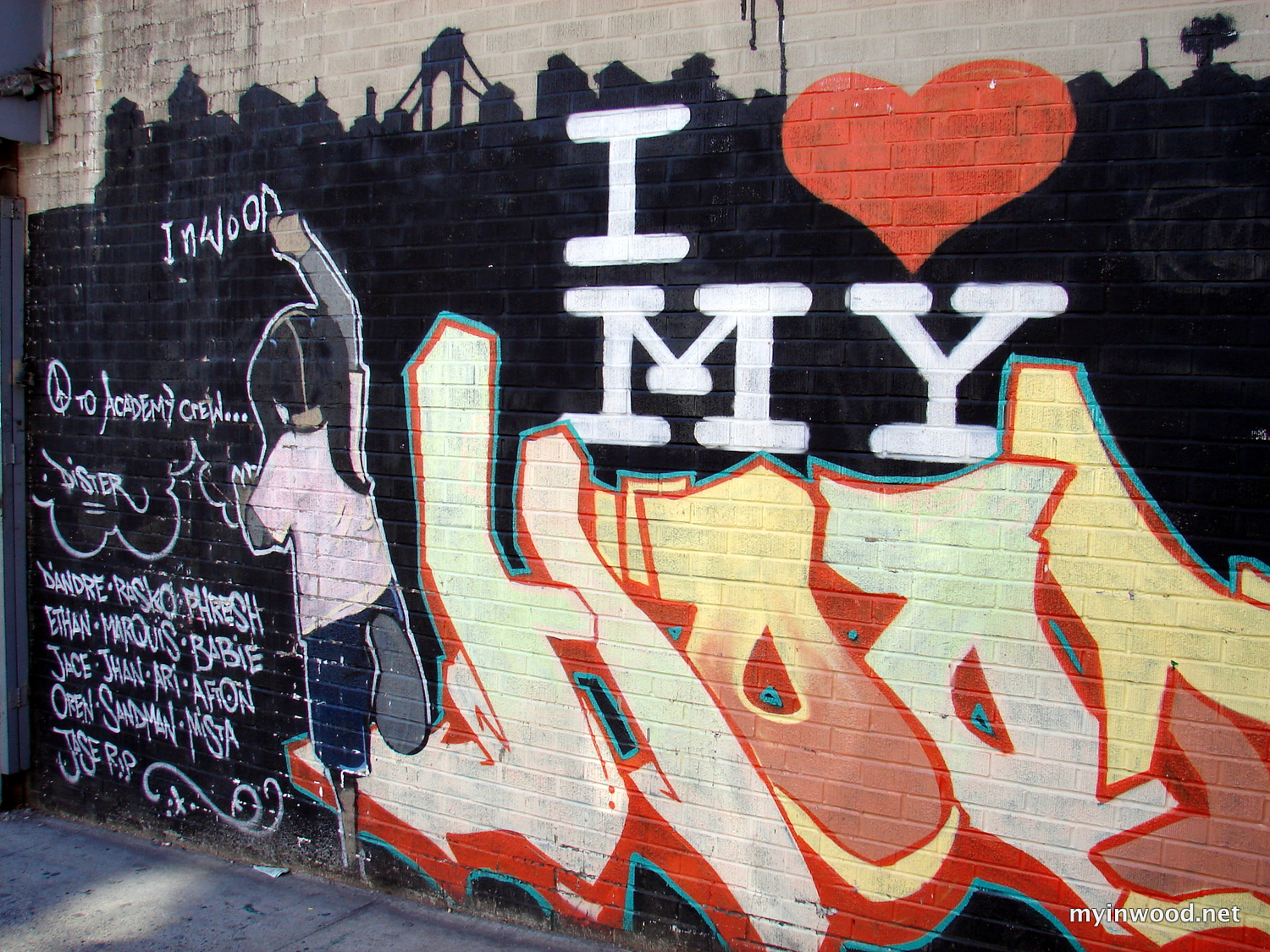 Inwood, NYC Graffiti