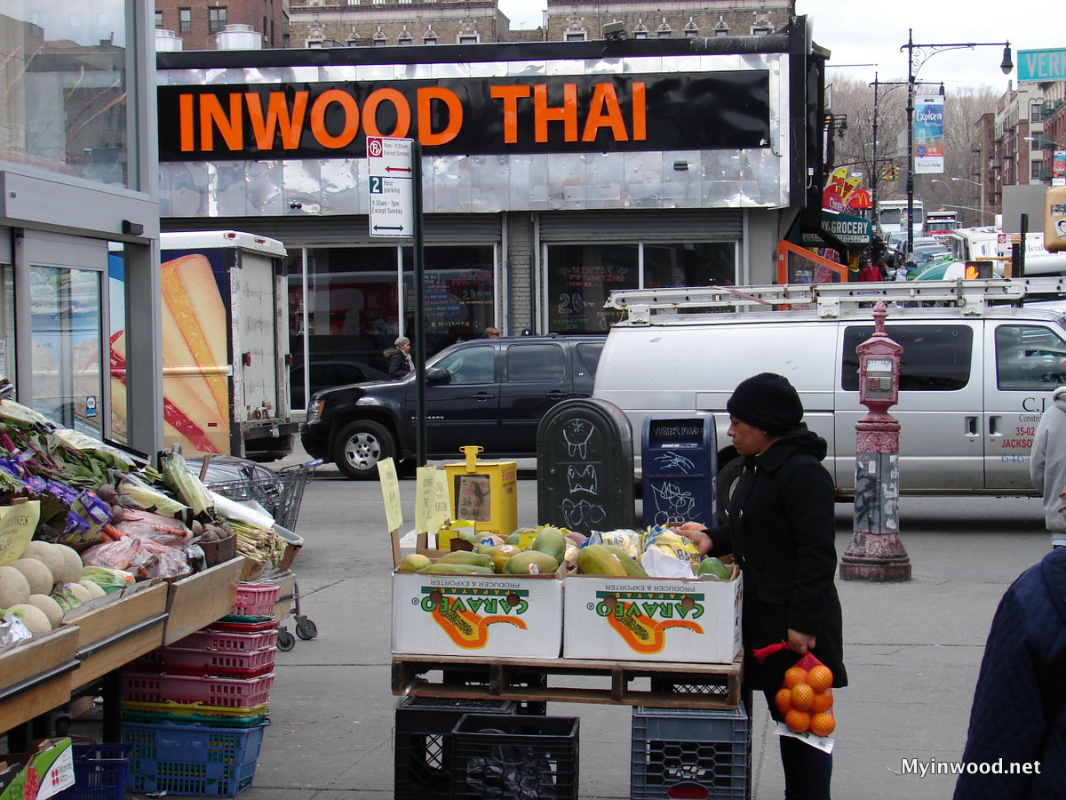 Inwood Thai.  West 207th and Vermilyea. Closed in 2015.