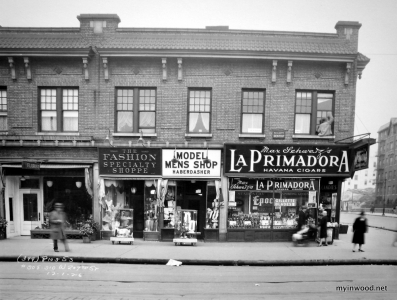 La Primadora, West 207th Street and Post Avenue, 1926, NYHS
