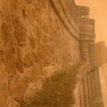 Retaining wall, Paterno’s Castle