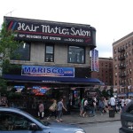 SE corner 207th and Broadway in 2010.  Now called Pick & Eat