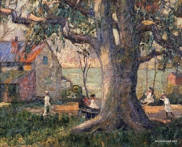 Summer Afternoon ca. 1908, Ernest Lawson.