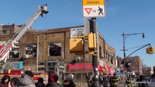 West 207th Street and Broadway, January 3, 2012.