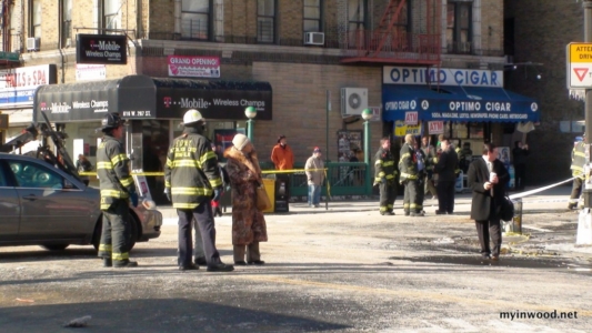West 207th Street and Broadway, January 3, 2012.